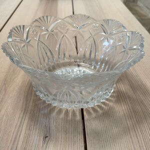 JG Durand Fluted Crystal bowl